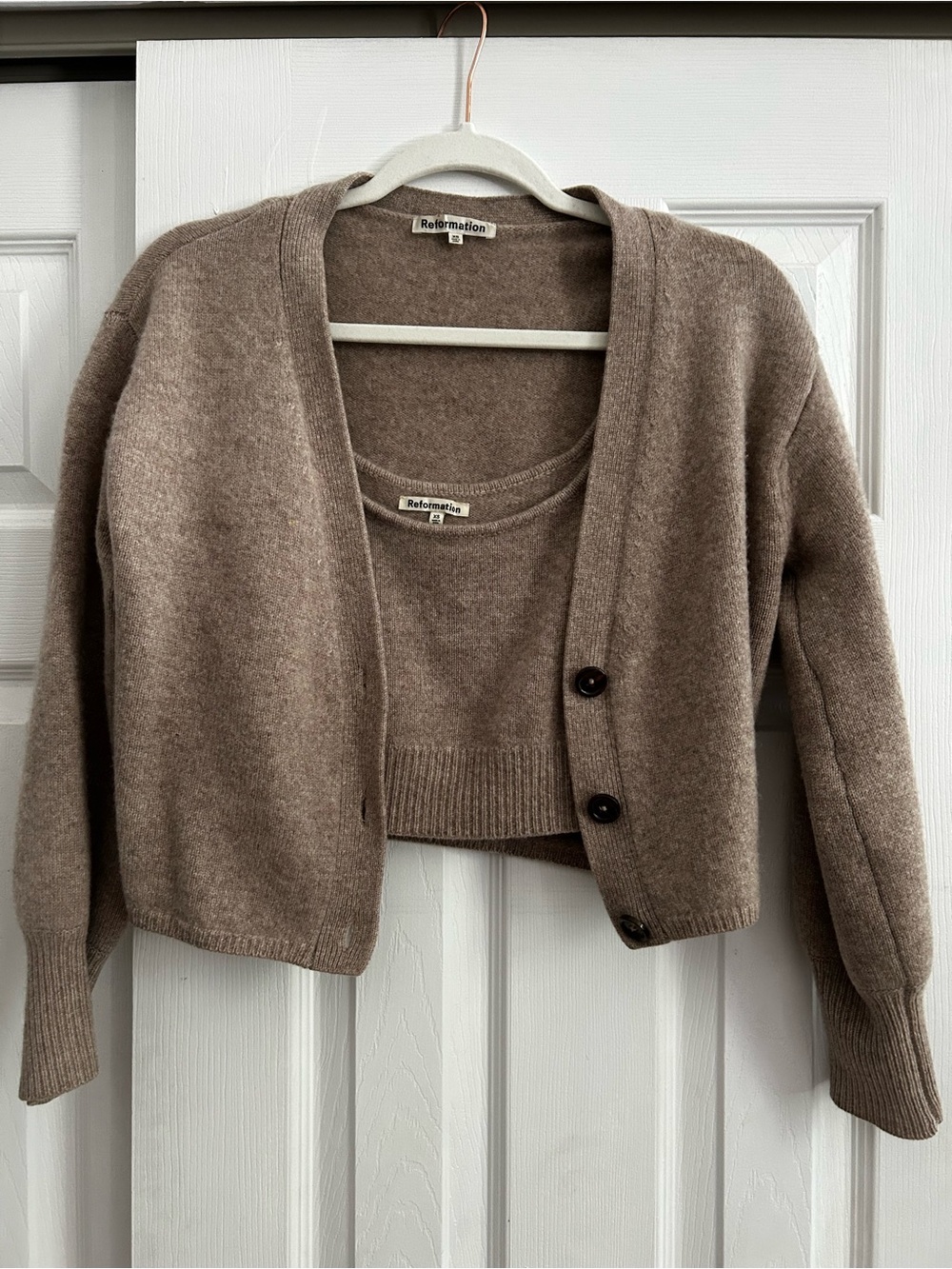 Reformation Varenne sweater set sz. xs